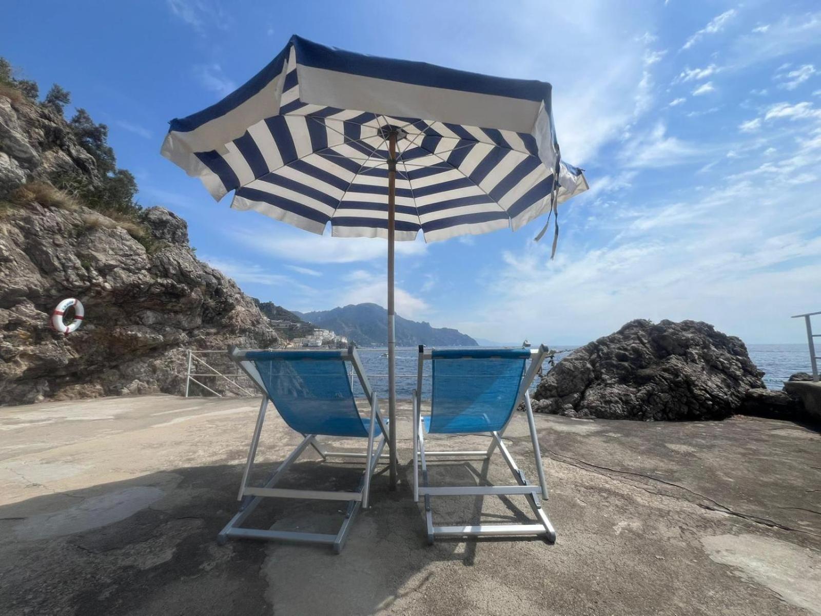 Appartamento Di Raphael Con Discesa Privata Al Mare Amalfi Dış mekan fotoğraf